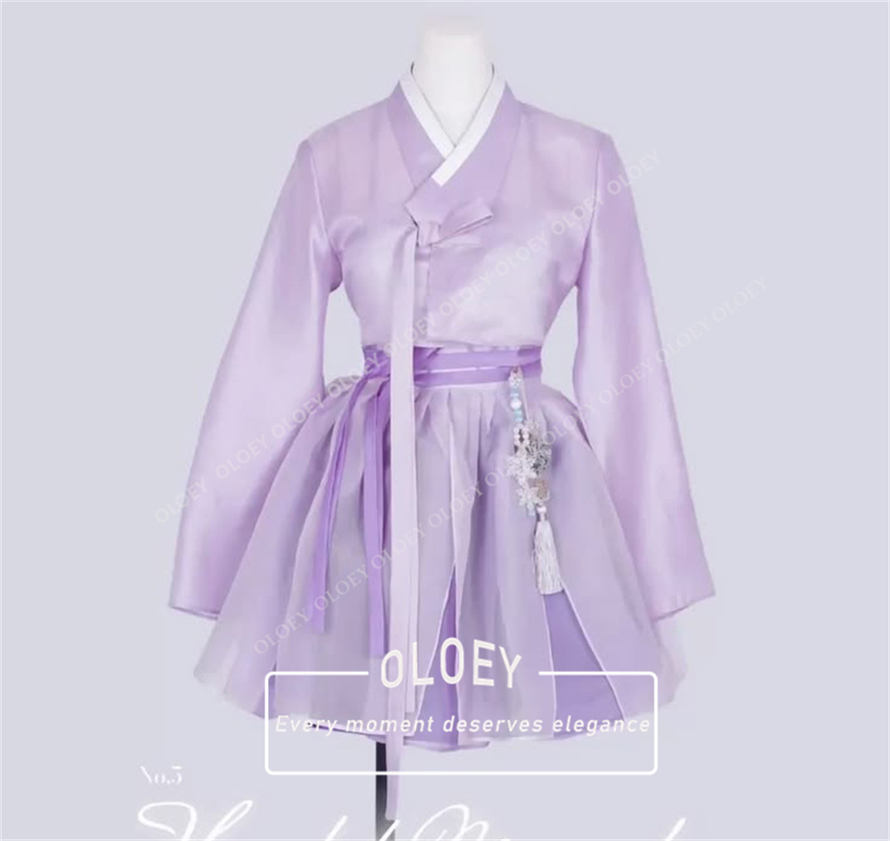 Hanbok Modern Set - OLOEY Conjunto de Vestido Vintage Hanbok