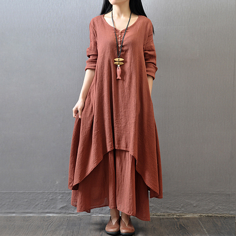 Fashion Ethnic Indian Clothing - Curties curties feminino Vestido Vintage, Boho