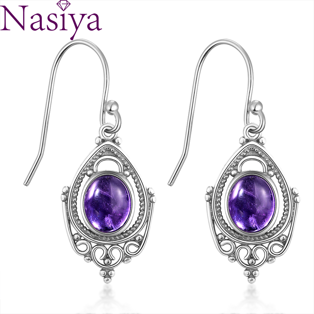 Ethnic Fashion Boutique - S925 brincos de prata jóias 8*10mm