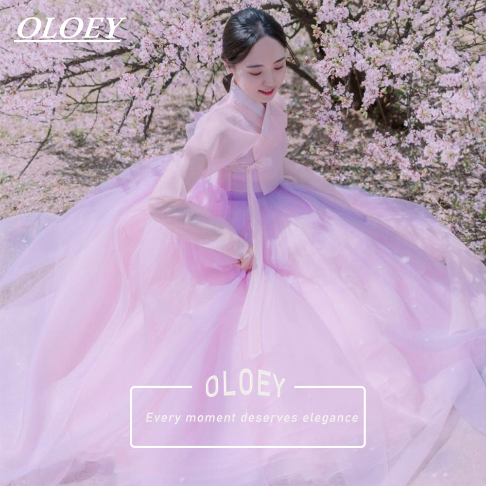 Hanbok Modern Set - OLOEY Hanbok Vintage 2 Peças Coreano