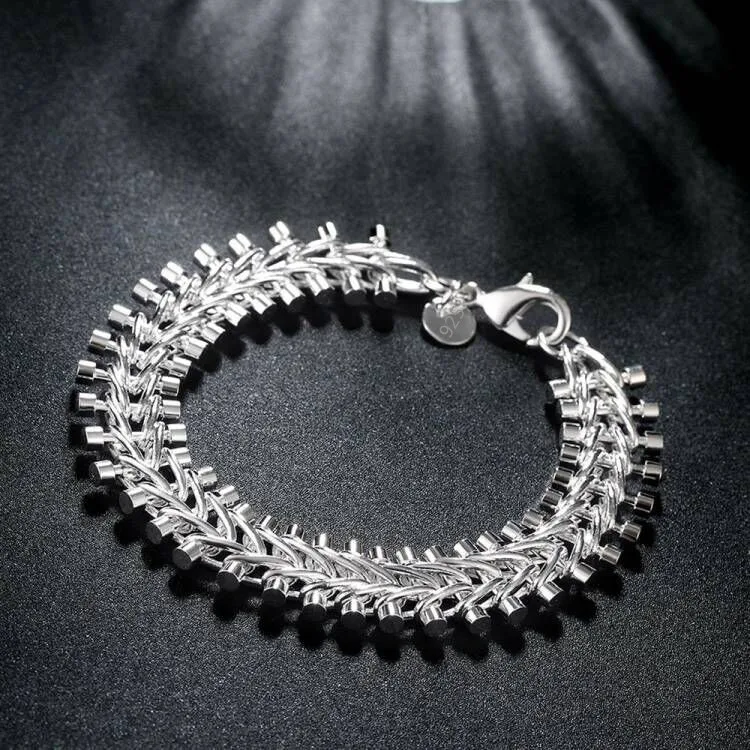 1 peça de Pulseiras de Prata E - Women'S Ethnic Fashion Brands avaliação e preço