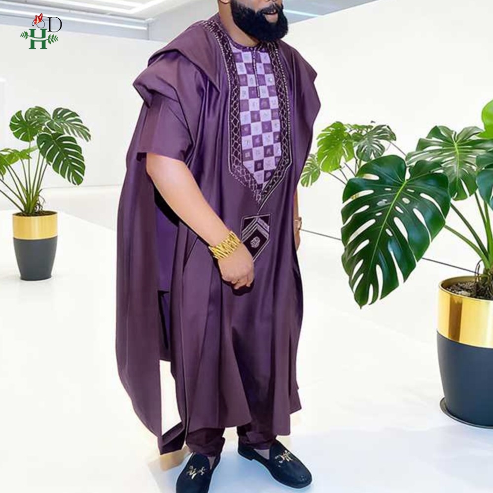 H & D Africano Para Homens Tra - Boubou Men Africa avaliação e preço