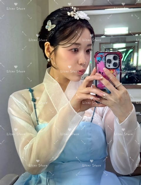 Conjunto de 3 Peças Liser Shor - Hanbok Modern Set avaliação e preço