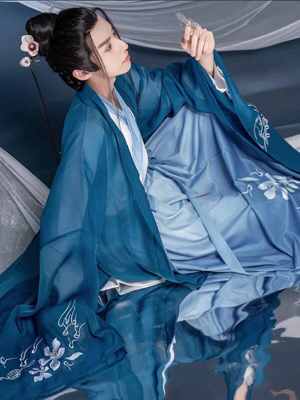 Novo Hanfu Moderno Chinês Masc - Hanbok Modern Set avaliação e preço