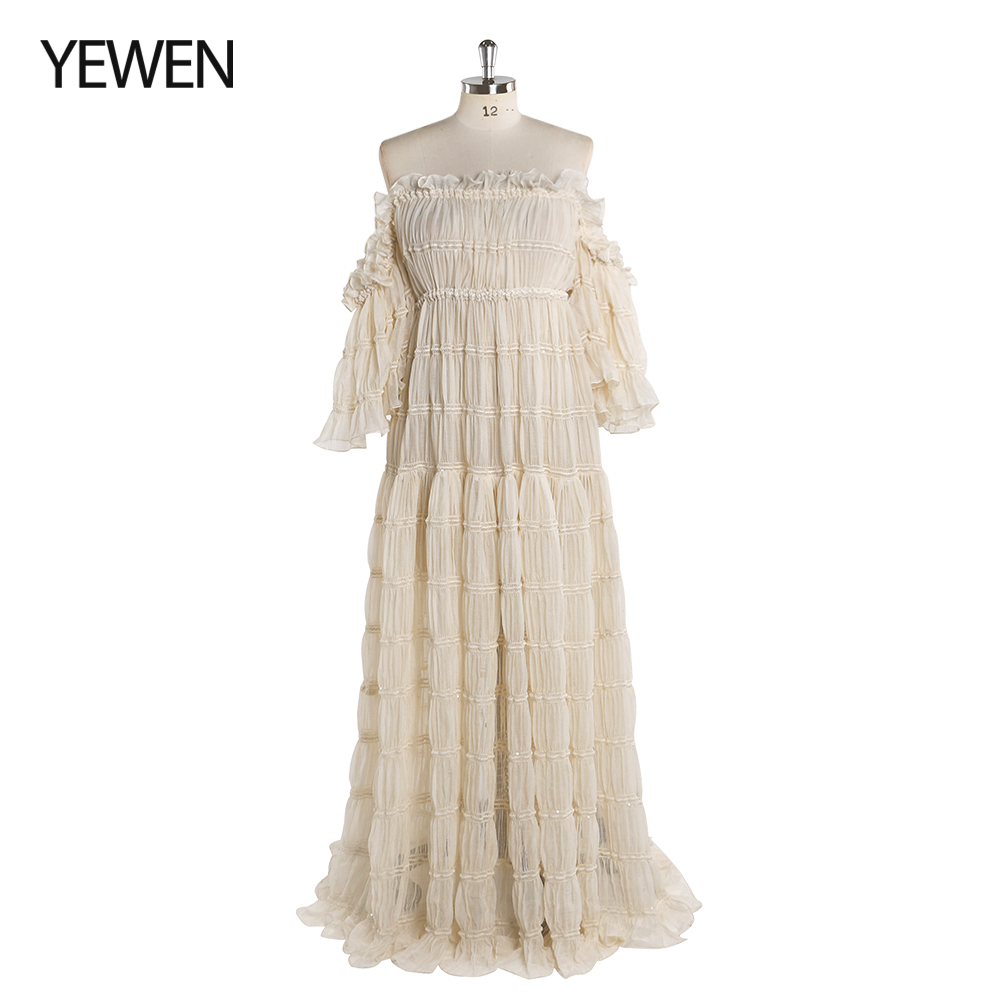 Elegante fora do ombro vestido - Ethnic Fashion Dress avaliação e preço