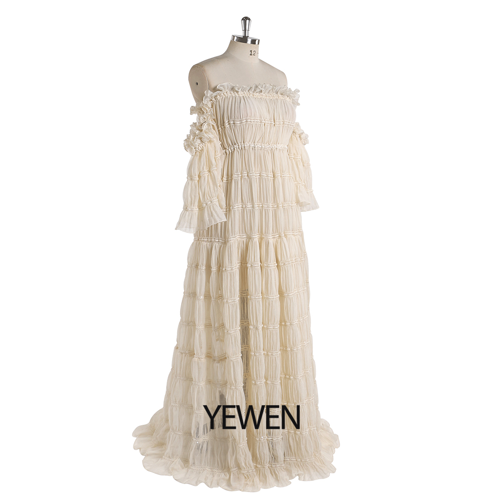 Elegante fora do ombro vestido - Ethnic Fashion Dress avaliação e preço