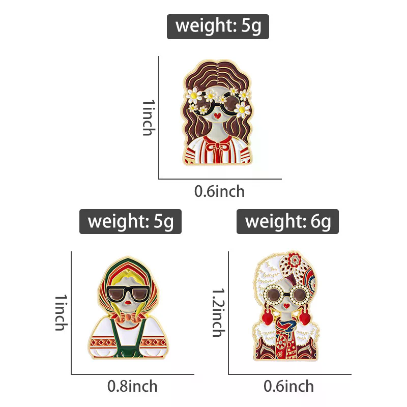 Pins de Esmalte Personalizados - Ethnic Fashion Images avaliação e preço