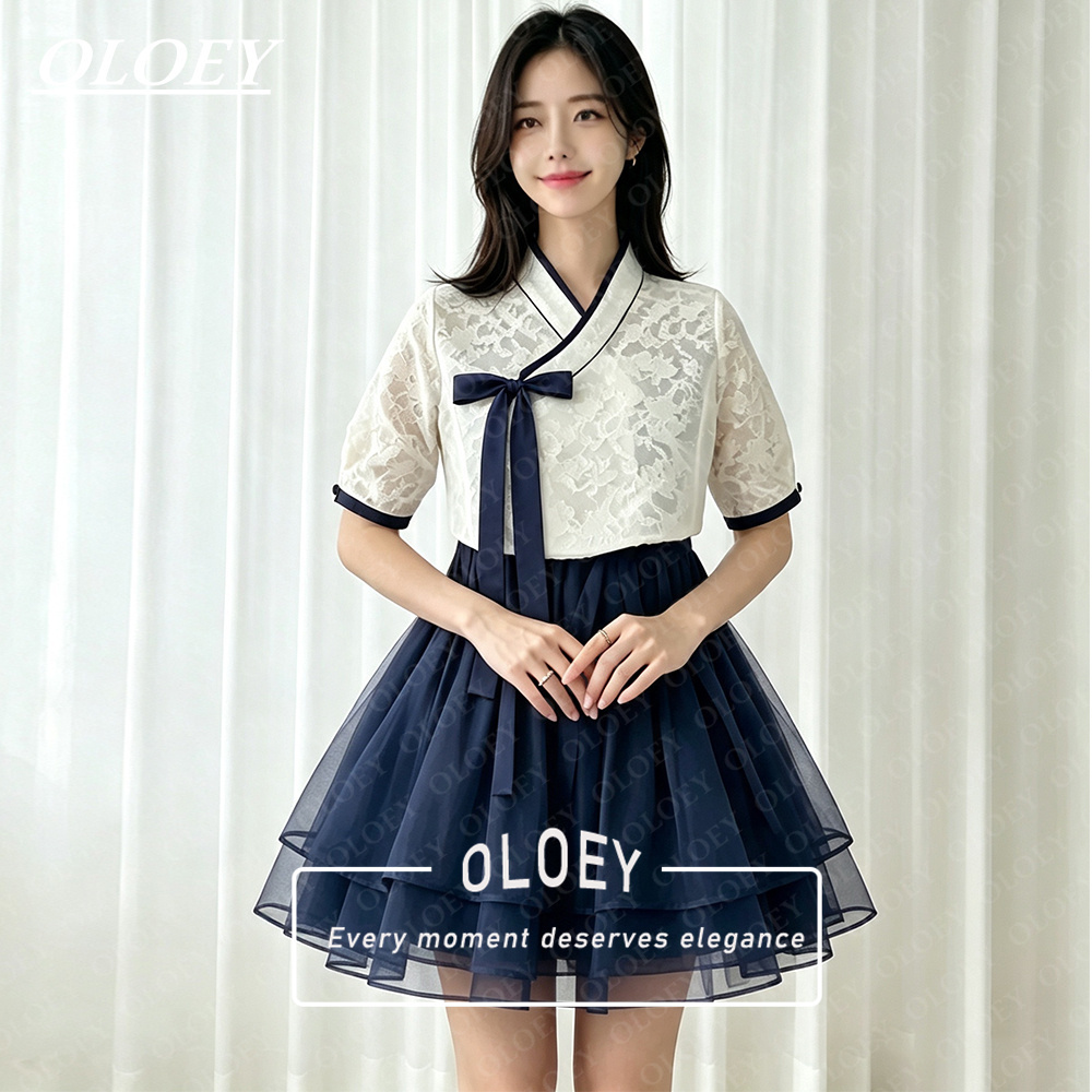 Conjunto de Hanbok Curto Preto - Hanbok Modern Set avaliação e preço