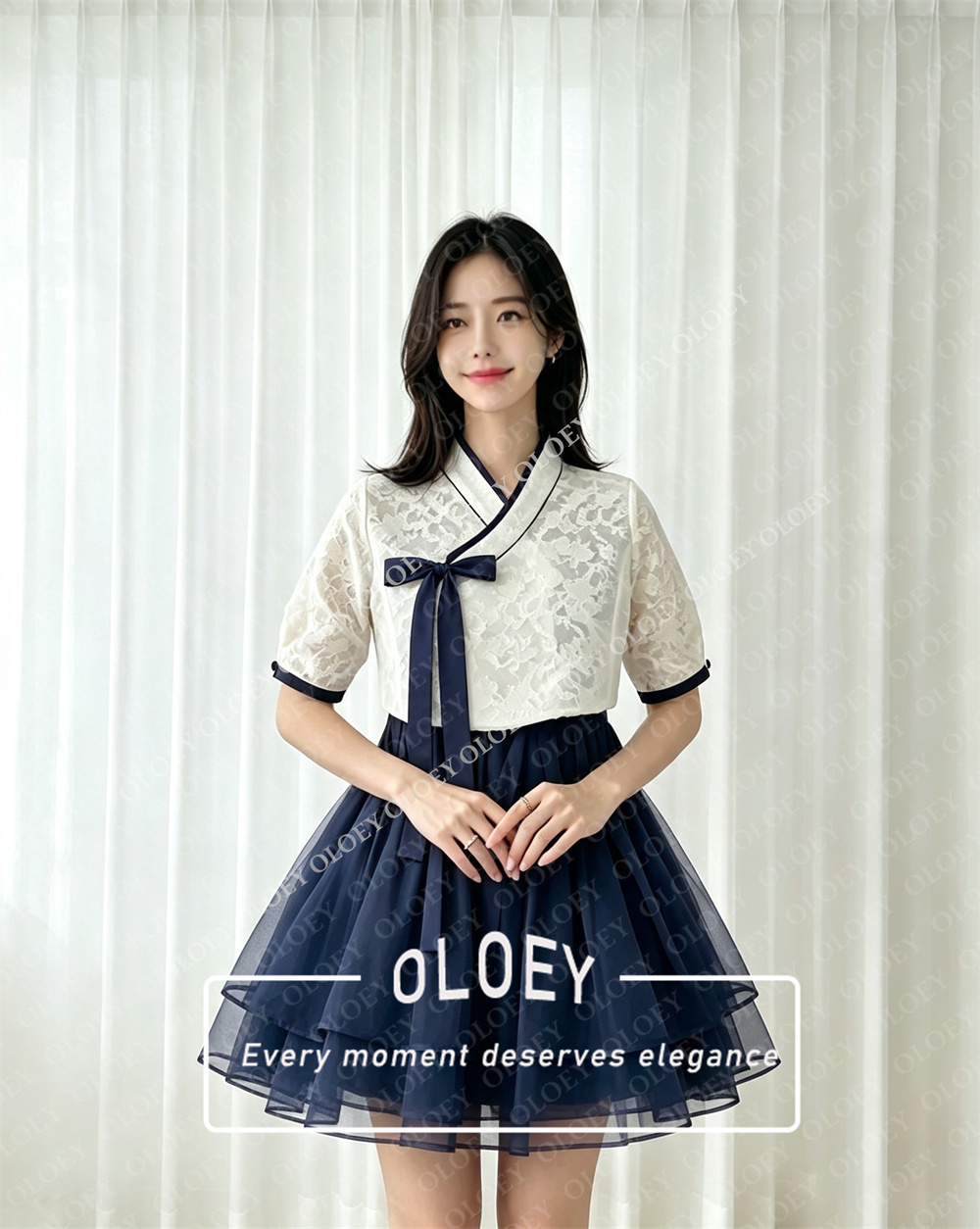 Conjunto de Hanbok Curto Preto - Hanbok Modern Set avaliação e preço