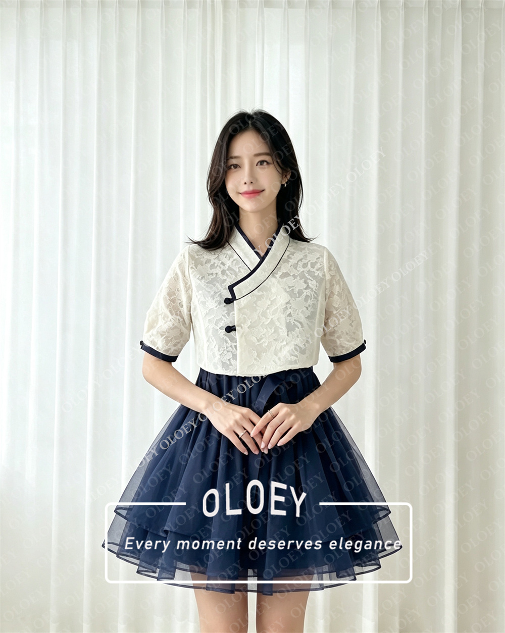 Conjunto de Hanbok Curto Preto - Hanbok Modern Set avaliação e preço