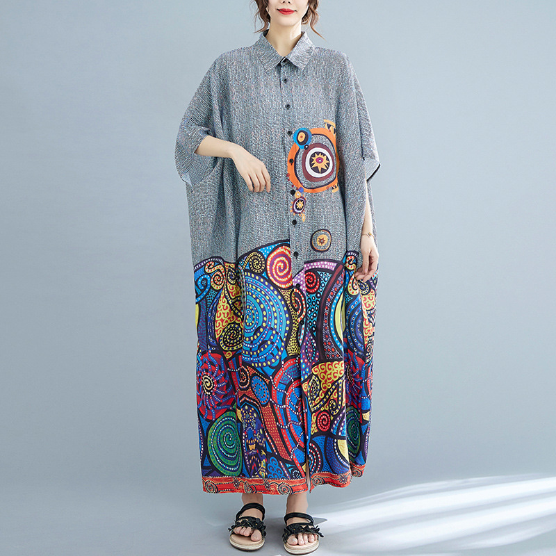 Vestido com camisa solta estam - Fashion Ethnic Indian Clothing avaliação e preço