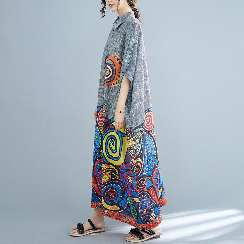 Vestido com camisa solta estam - Fashion Ethnic Indian Clothing avaliação e preço