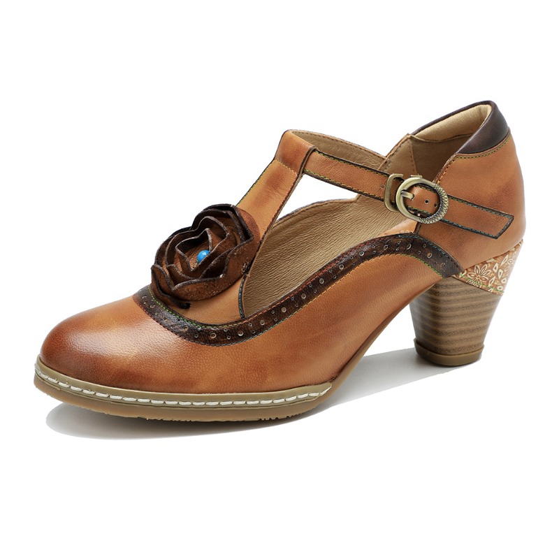 5cm couro de pele carneiro étn - Women'S Ethnic Fashion Brands avaliação e preço
