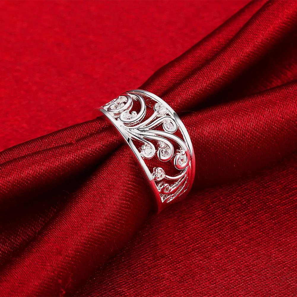 Novos Anéis de Prata Esterlina - Women'S Ethnic Fashion Brands avaliação e preço