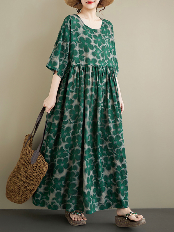 Vestido de Maternidade de Verã - Ethnic Style Dresses avaliação e preço