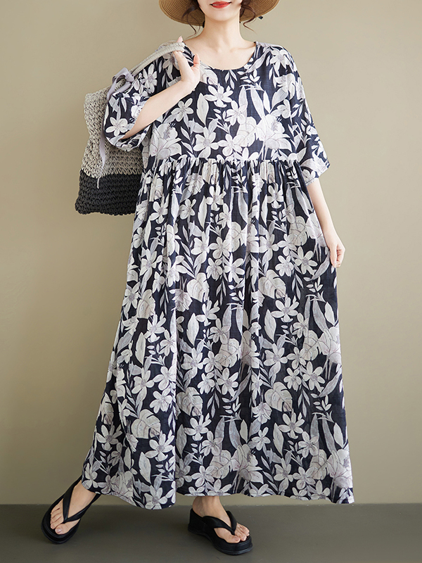 Vestido de Maternidade de Verã - Ethnic Style Dresses avaliação e preço