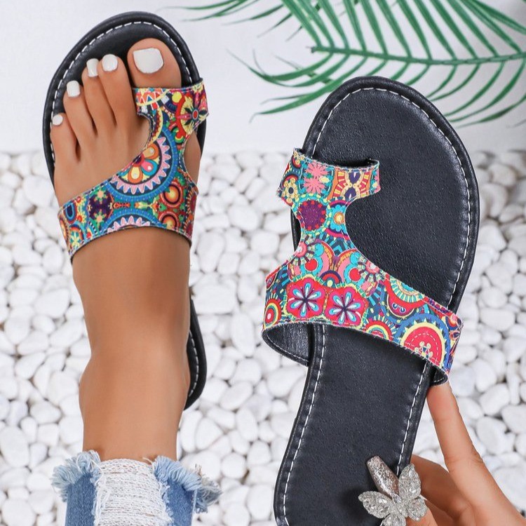 Sandálias Rasteiras Étnicas de - Women'S Ethnic Fashion Brands avaliação e preço