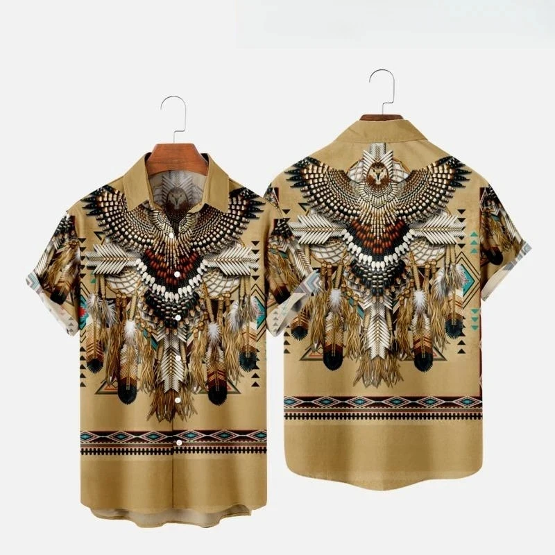 Camisas de Praia Estilo Étnico - Fashion Ethnic Indian Clothing avaliação e preço