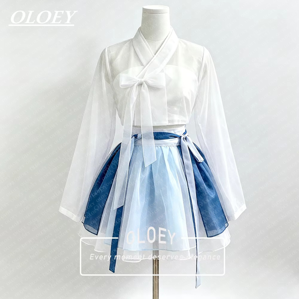 OLOEY Vestido Moderno Coreano  - Hanbok Modern Set avaliação e preço
