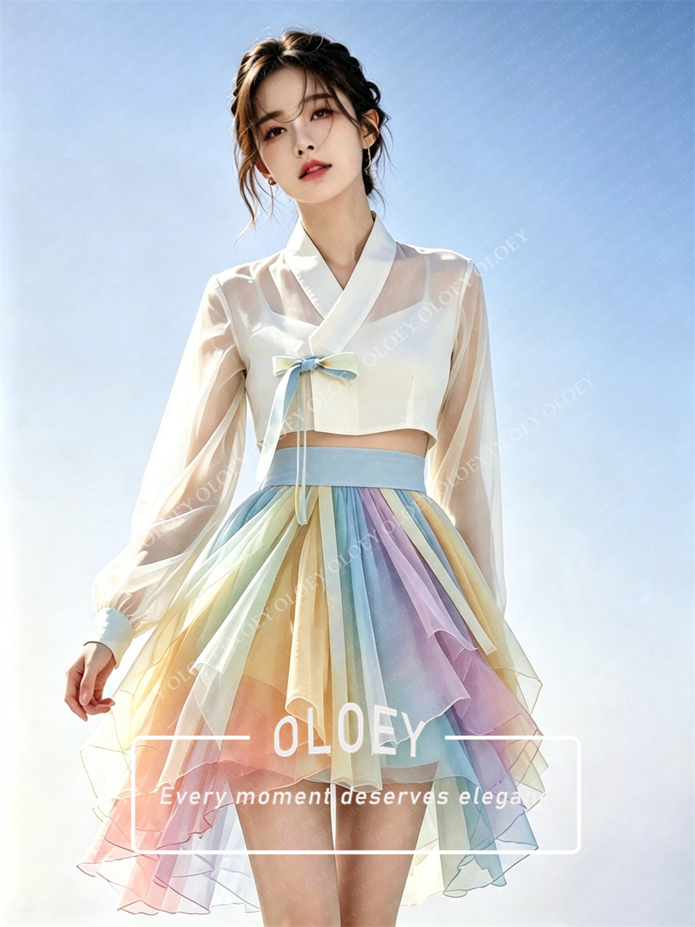 Conjunto de Hanbok Curto Moder - Hanbok Modern Set avaliação e preço