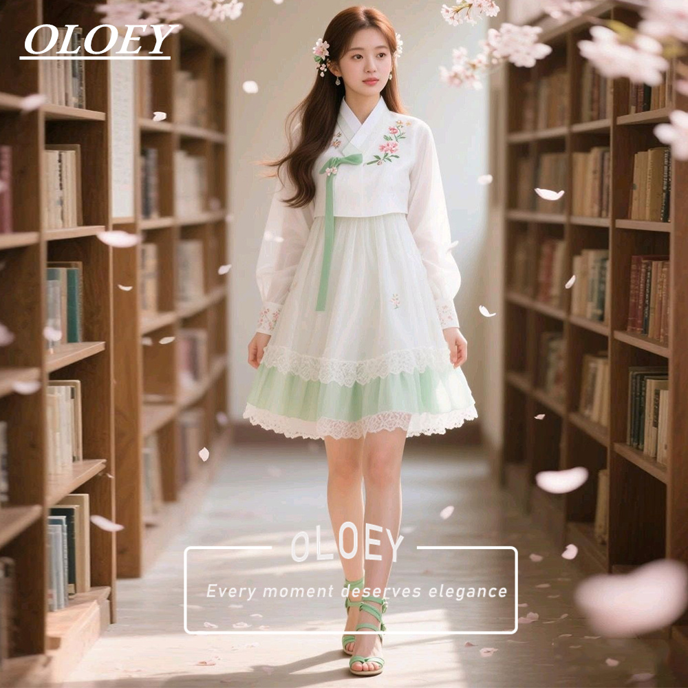 OLOEY Conjunto de Hanbok Curto - Hanbok Modern Set avaliação e preço