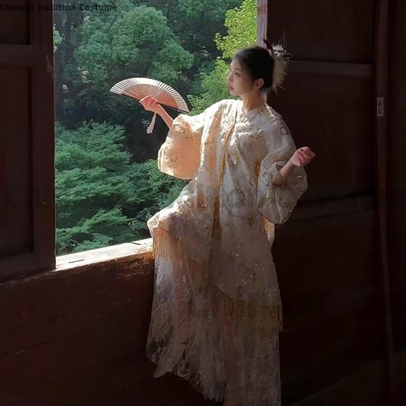Vestido Estilo Chinês Tang com - Ethnic Style Dresses avaliação e preço
