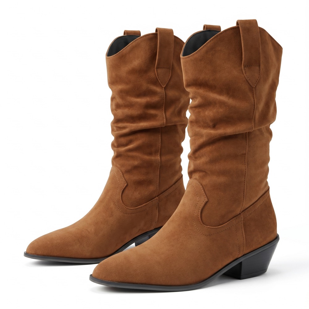 Botas Curtas de Veludo para Ou - Winter Ethnic Fashion For Women avaliação e preço